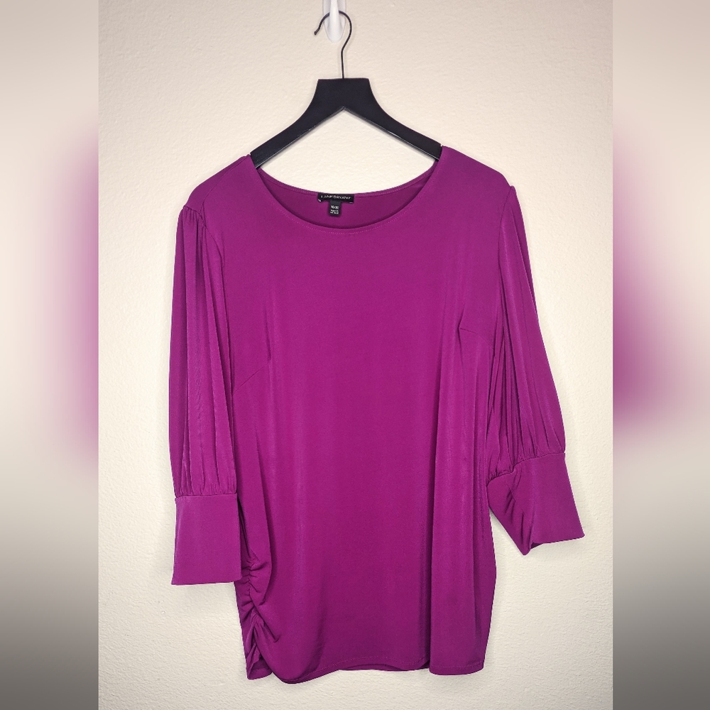 Lane Bryant Purple Top
